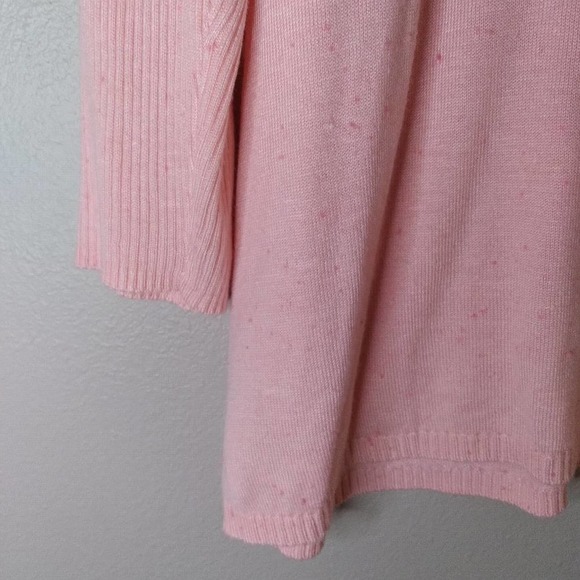 KIM Rogers Pink Flecks Lightweight Sweater Tunic - Picture 7 of 7